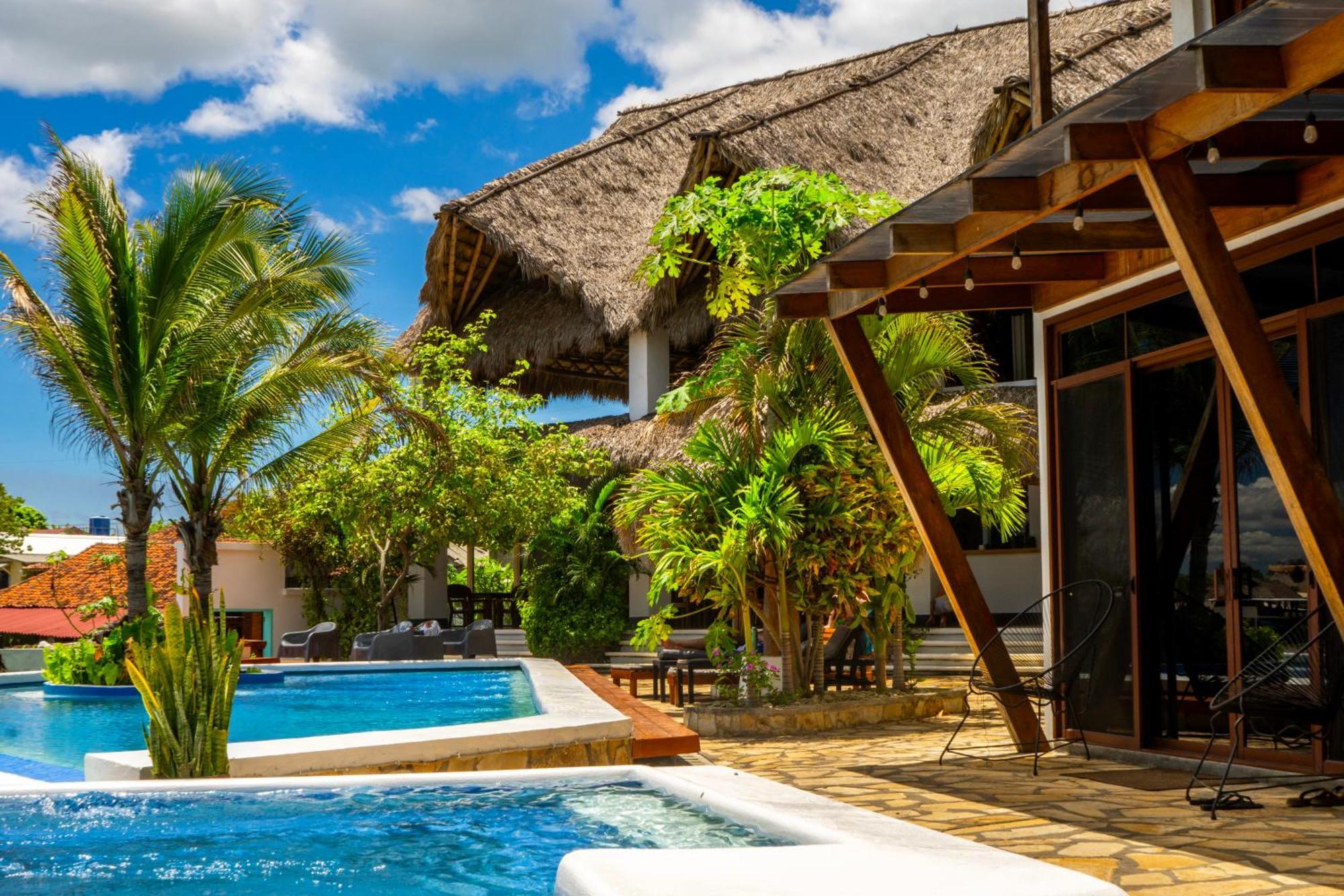 Miramar Surfcamp Villa Puerto Sandino Exterior photo